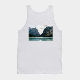 Lake in the Mountains Landscape Tank Top